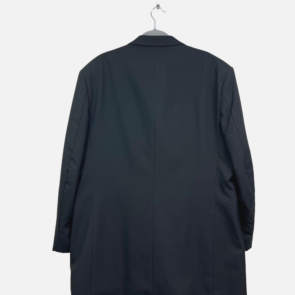 Dunhill Tuxedo After After Six Men 2 Pcs Suit Satin Trim 3Button Lined Black 46R - Picture 4 of 13